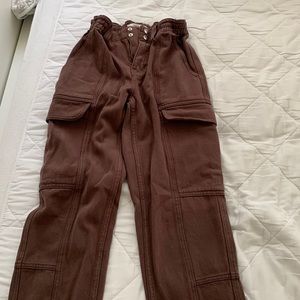 brown vintage pants